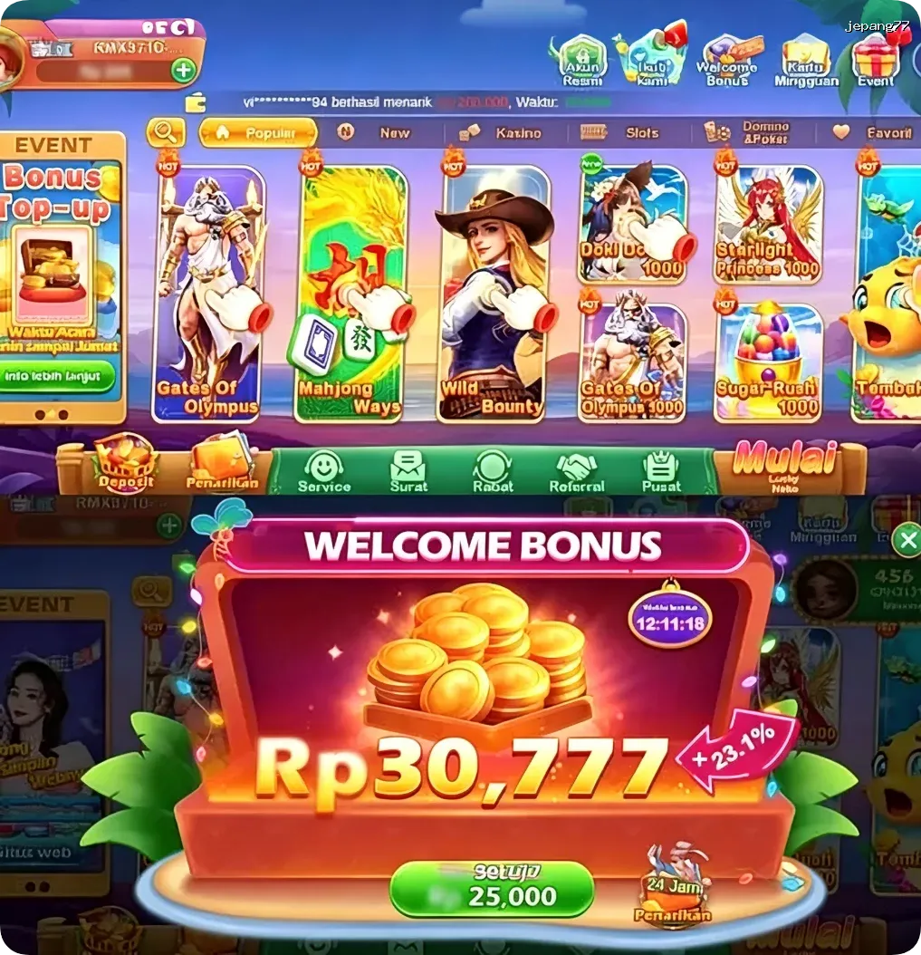 jepang77 Resmi - Unduh APK